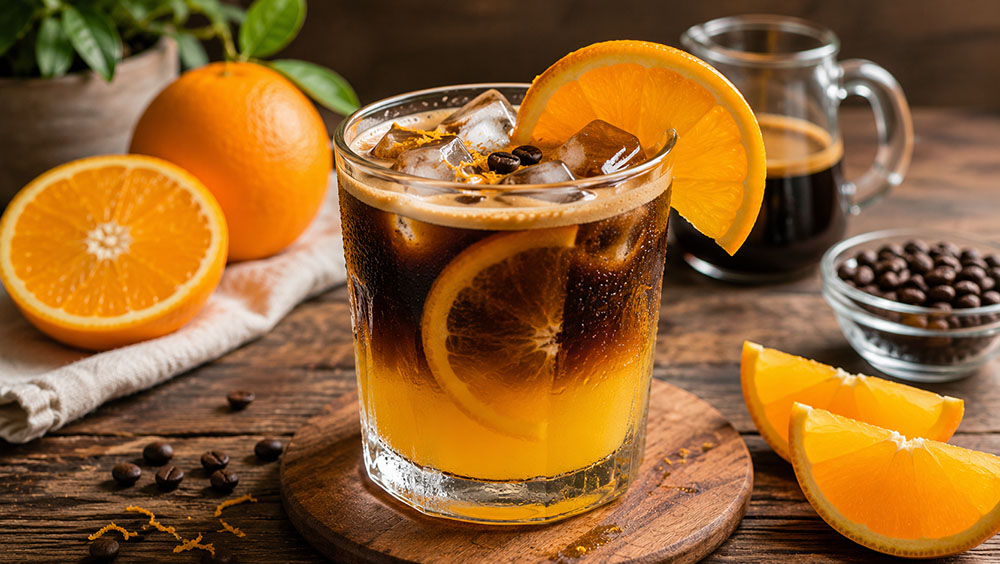 Café con naranja