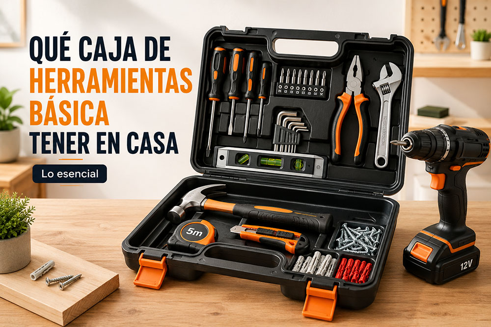 Qué caja de herramientas básica tener en casa