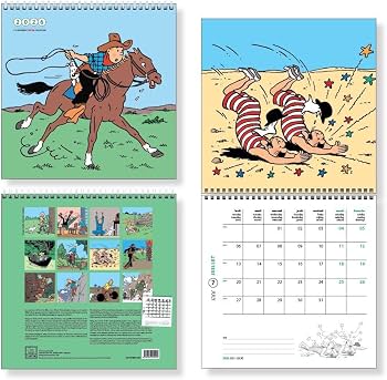 calendario Tintín