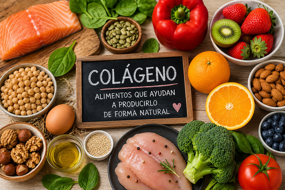 Colágeno: alimentos que ayudan a producirlo de forma natural