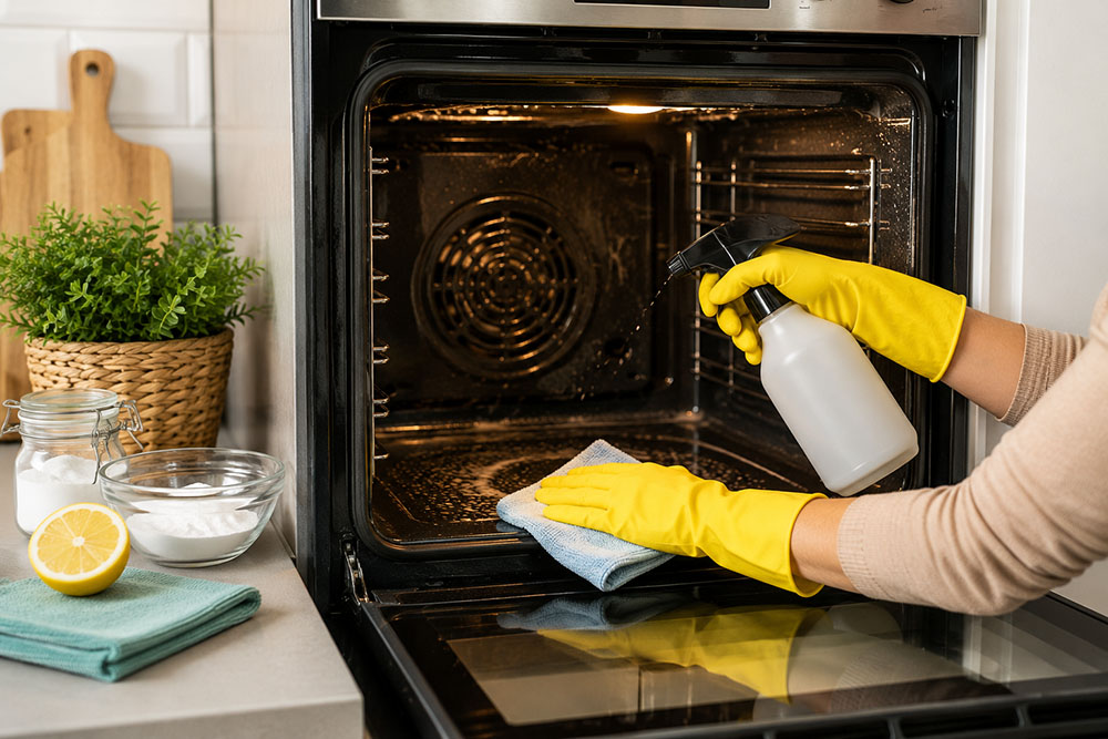 Cómo limpiar el horno
