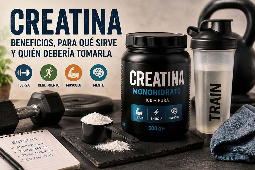 Creatina: beneficios, para qué sirve y quién debería tomarla