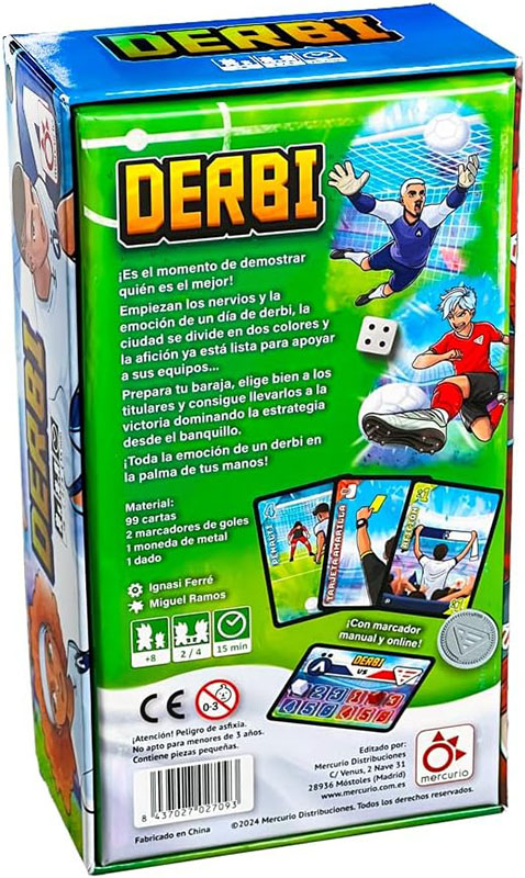 Derbi: el juego de cartas