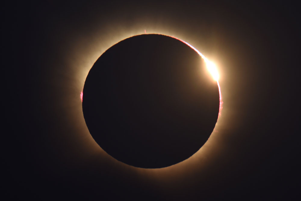 Cómo fotografiar un eclipse total de Sol