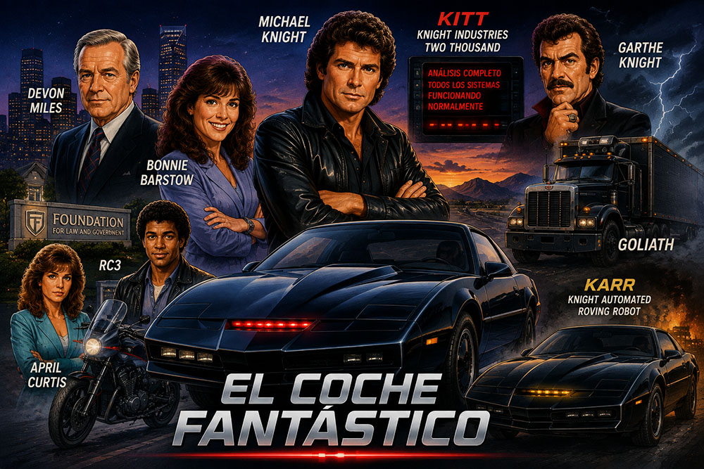 Personajes de El coche fantástico