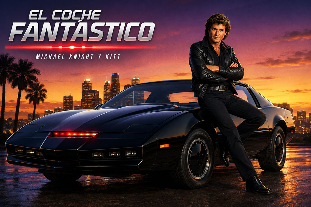 El coche fantástico: KITT, Michael Knight y el coche que todos quisimos tener