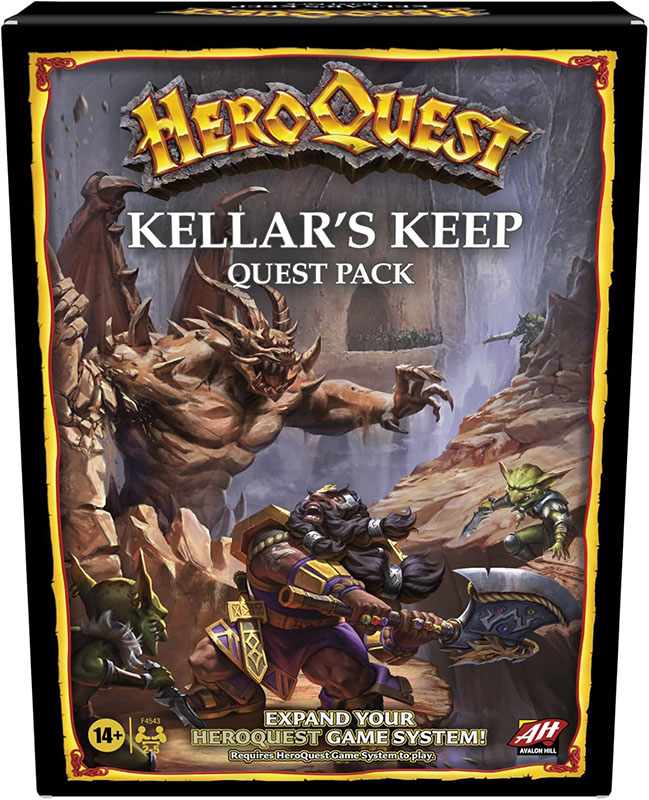 HeroQuest juego de mesa Kellar
