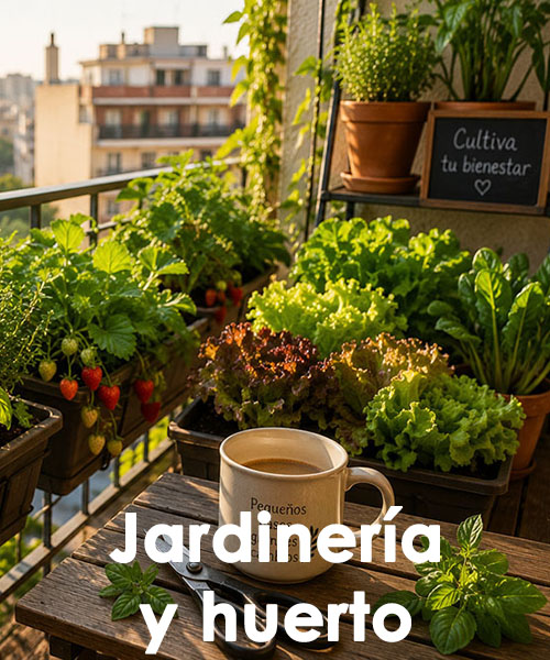 Jardinería y huerto