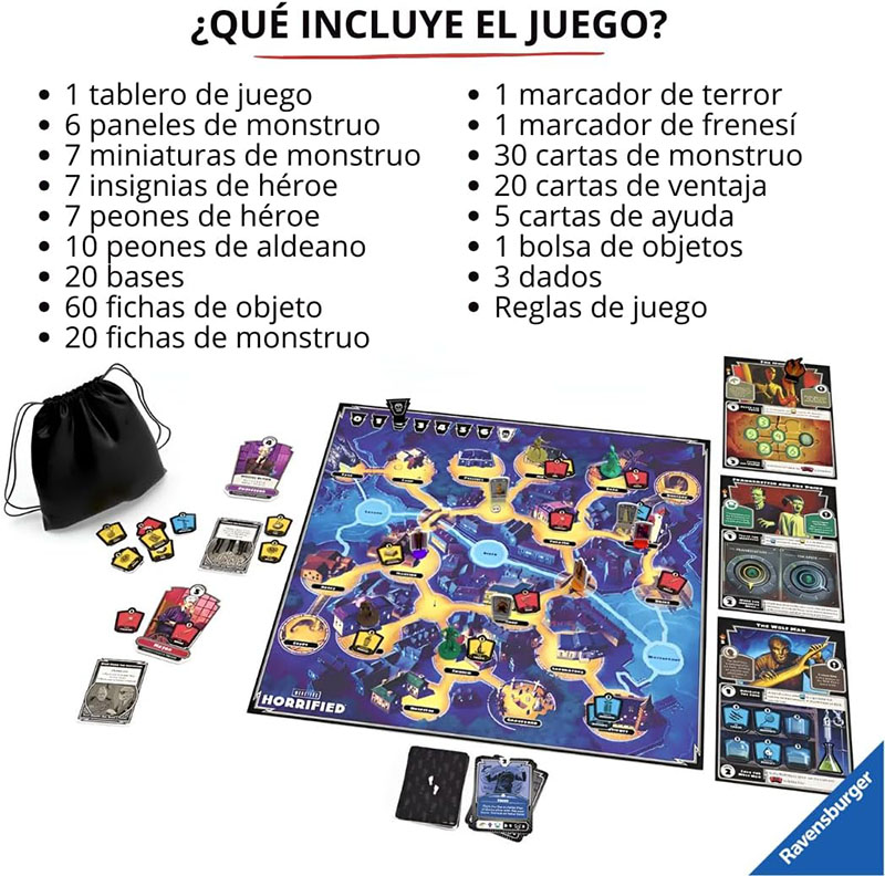 Horrified juego de mesa