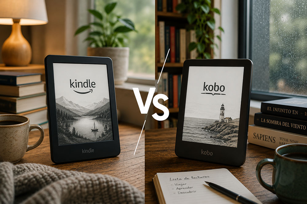 Kindle o Kobo qué marca elegir