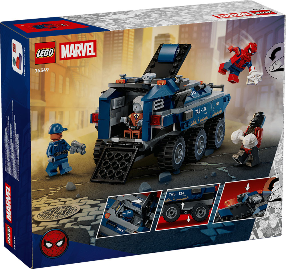 Spiderman - Persecución del Furgón Penitenciario - lego marvel
