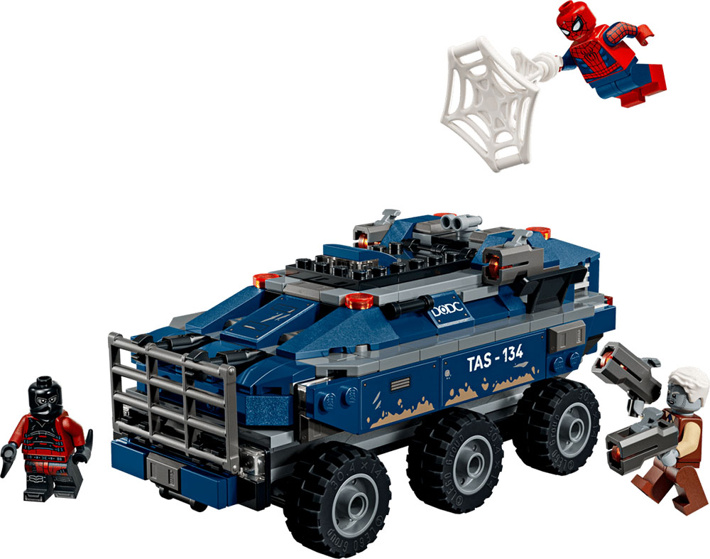 Spiderman - Persecución del Furgón Penitenciario - lego marvel