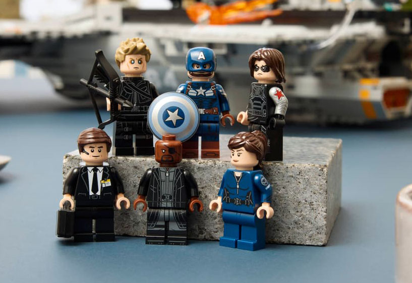 Helitransporte de S.H.I.E.L.D. - LEGO Marvel FIGURAS