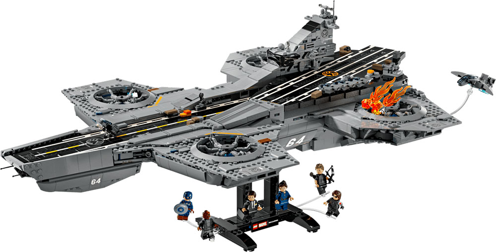 Helitransporte de S.H.I.E.L.D. - LEGO Marvel