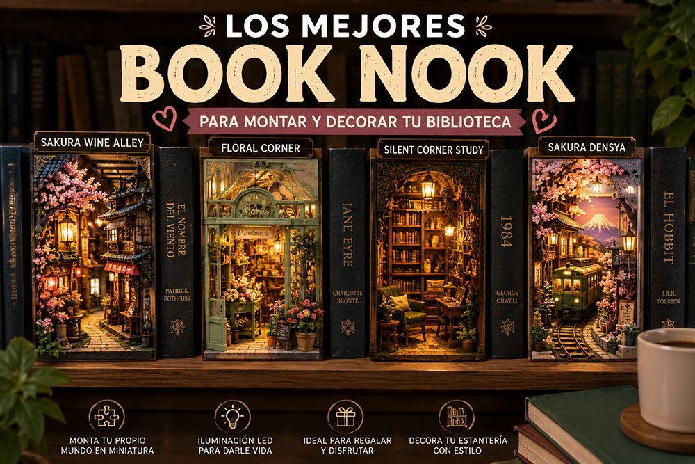 Los mejores Book Nook para montar y decorar tu biblioteca