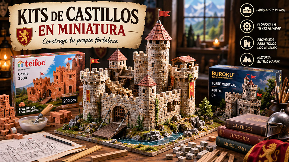 los mejores kits de castillos en miniatura