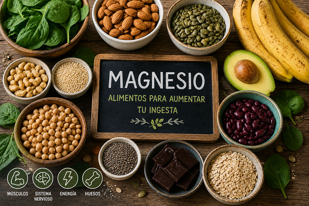 Alimentos ricos en magnesio: qué comer para aumentar su ingesta