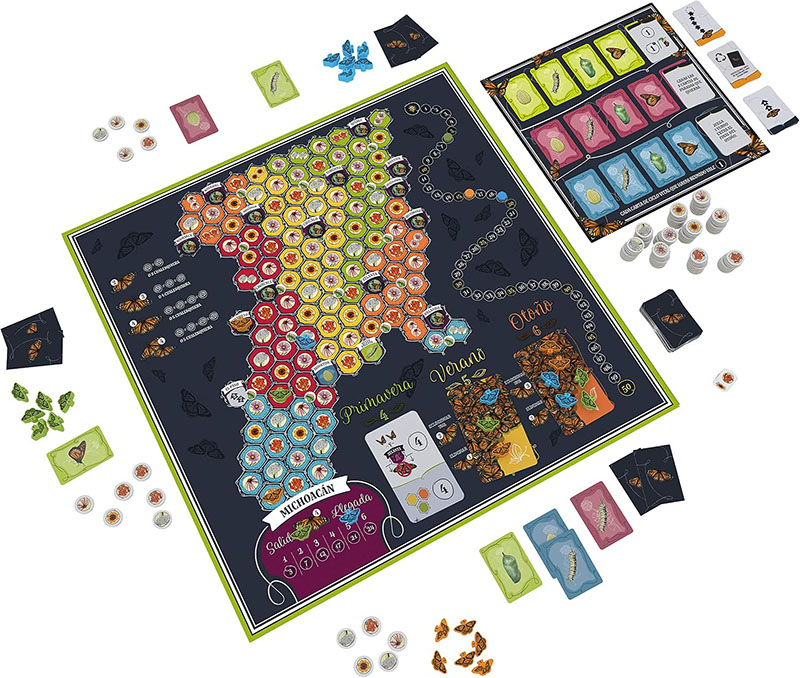 Mariposas: el juego de mesa