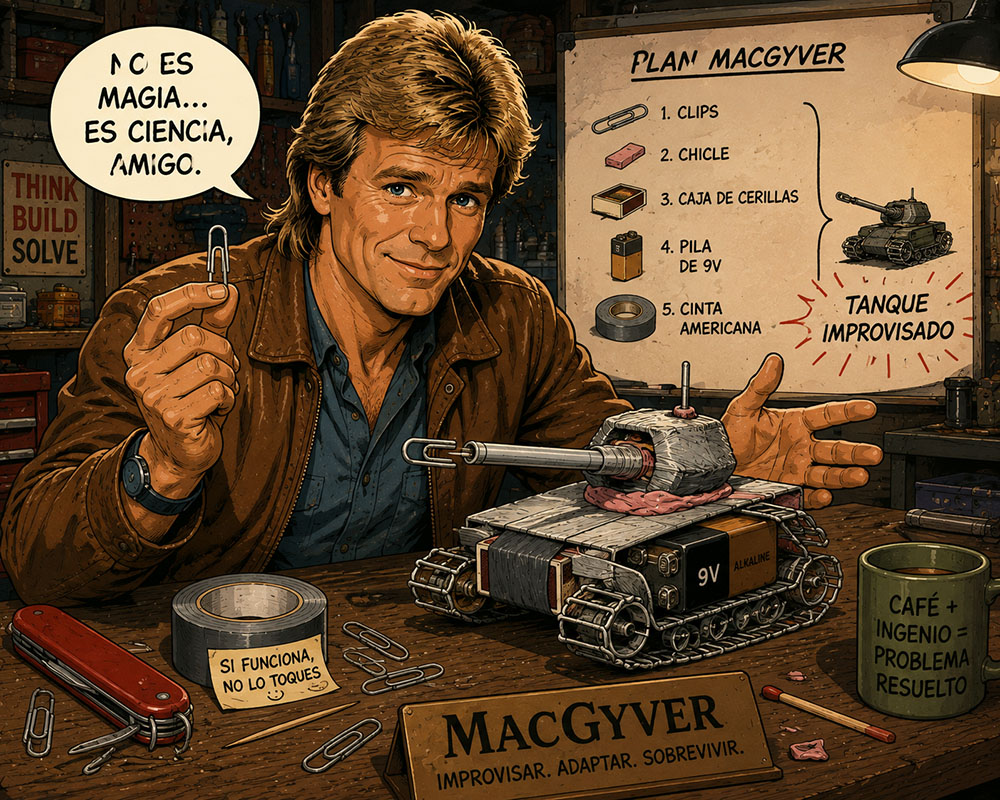 MacGyver, la serie