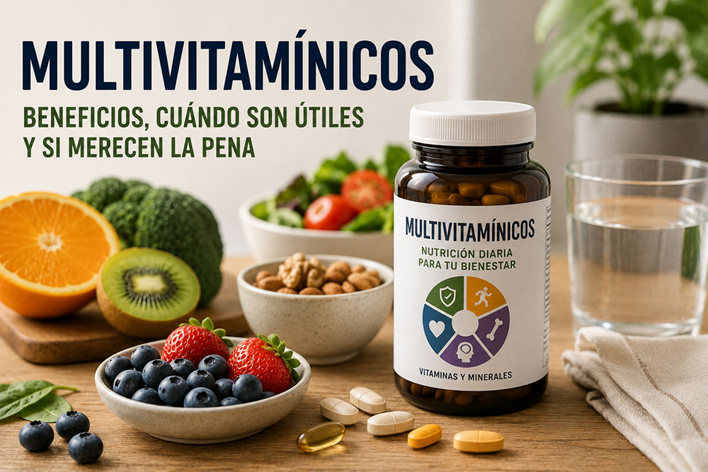 Multivitamínicos: beneficios, cuándo pueden ser útiles y si merecen la pena