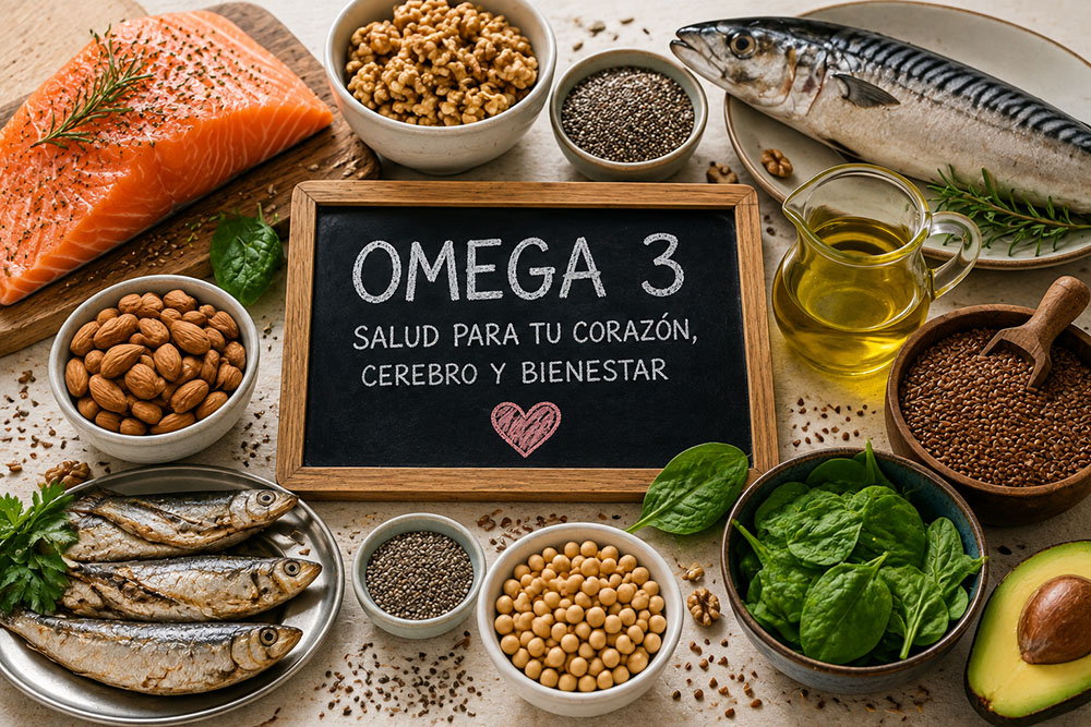 Alimentos ricos en omega 3: beneficios y las mejores fuentes naturales