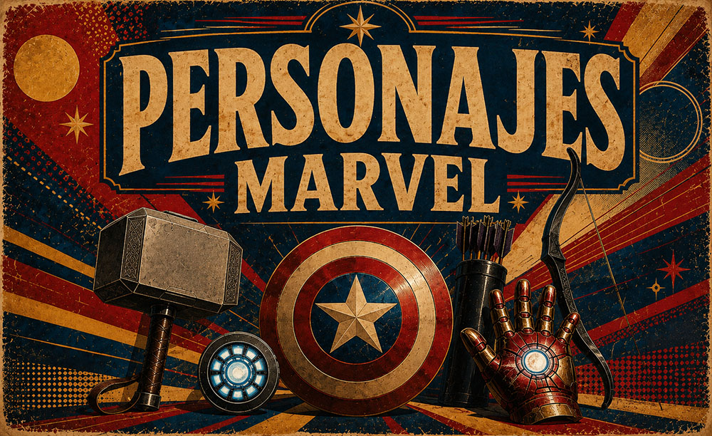 personajes marvel
