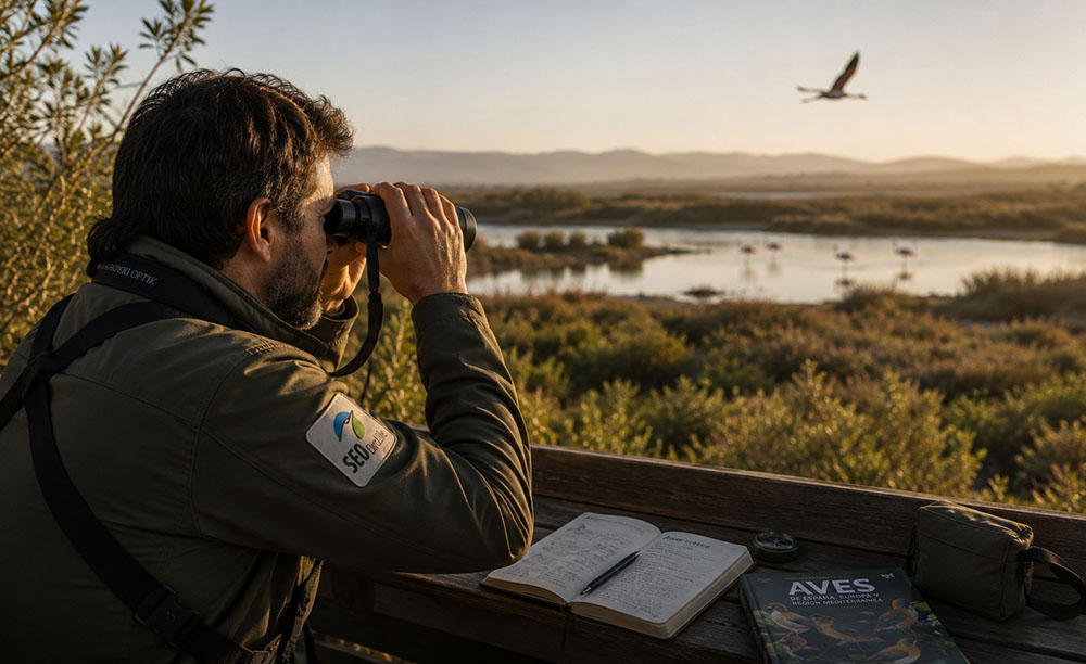 Prismáticos para observar aves