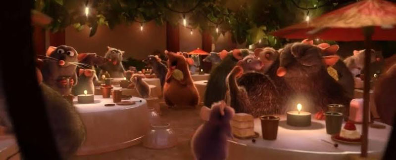 ratas de ratatouille