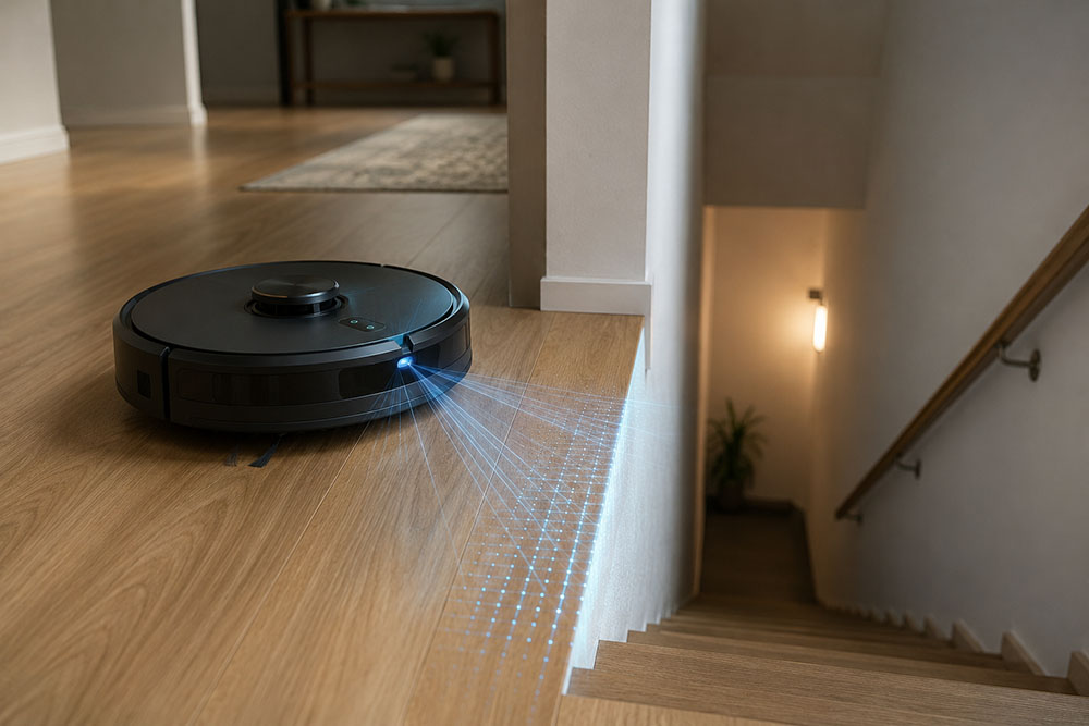 robot aspirador para casas con escaleras