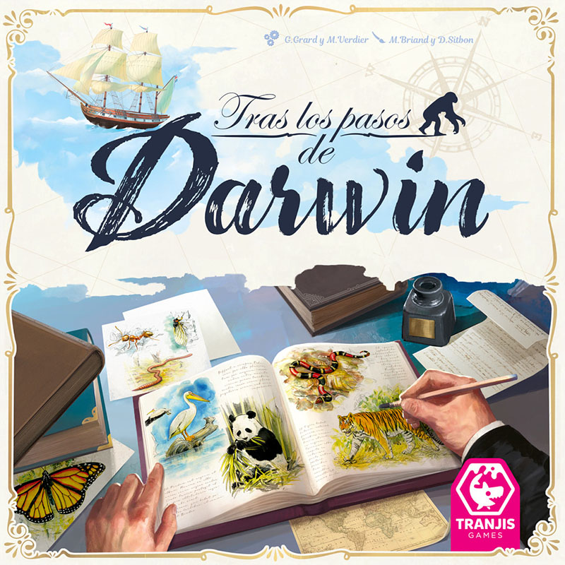 Tras los pasos de Darwin juego de mesa