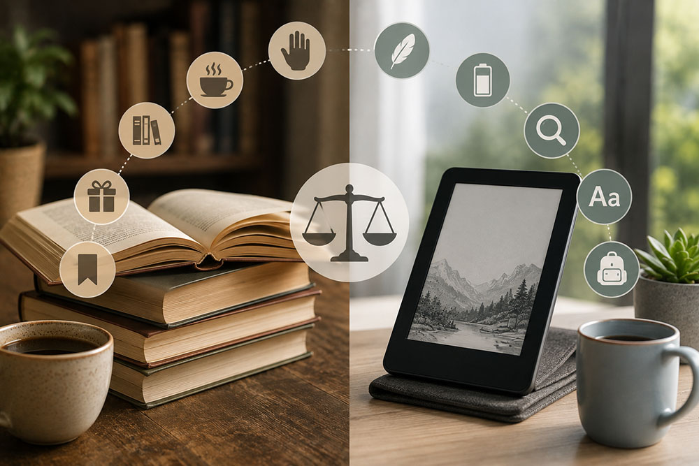 10 ventajas de leer en un eBook frente al libro en papel
