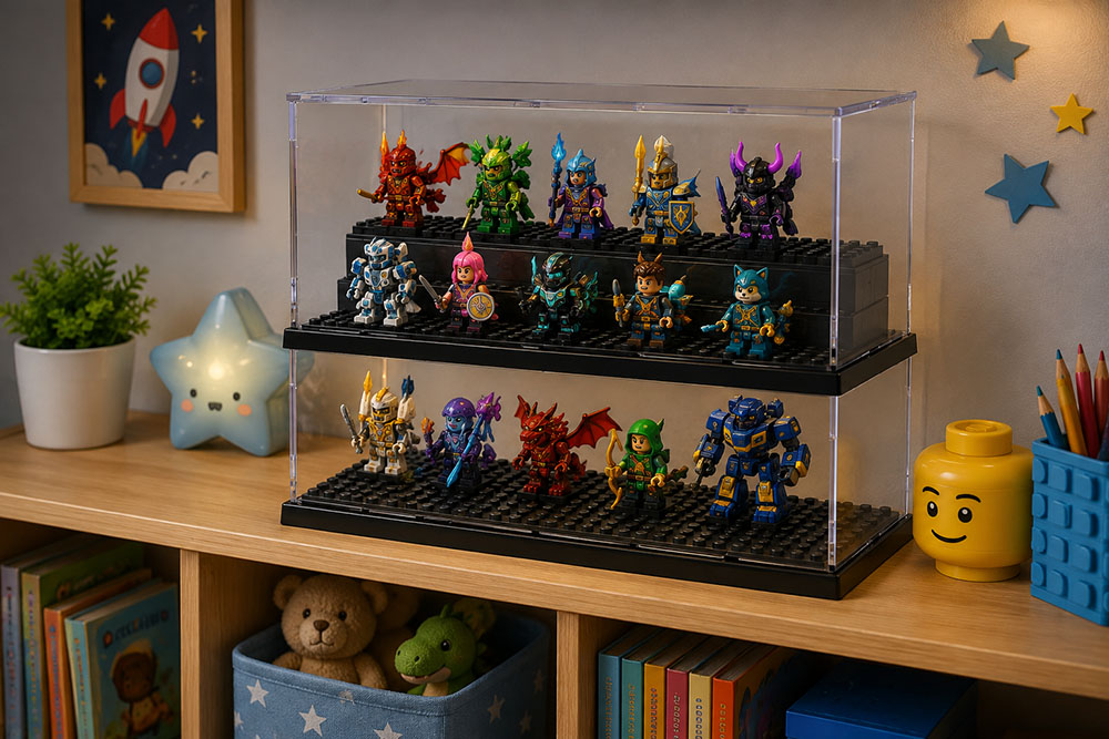 Vitrinas para LEGO: Cómo proteger y exponer tus sets con vitrinas transparentes